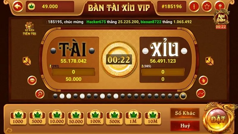 Mẹo chơi tài xỉu